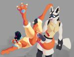 4_ears anal anal_penetration anthro anthro_on_anthro anthro_penetrated anthro_penetrating blue_body blue_eyes blue_fur blue_pawpads blue_paws bodily_fluids butt claws cum cum_drip cum_in_ass cum_inside cum_on_penis dark_body dark_fur dark_penis dominant dominant_male dragon_tail dripping duo fan_character feet foot_focus fur generation_4_pokemon genital_fluids genitals hi_res hindpaw humanoid knot knotted_penis lucario machine male male/male multi_ear multicolored_body nintendo pawpads paws penetration penis pokemon pokemon_(species) protogen protogen_armor protogen_face raised_tail simple_background submissive submissive_male sumsomethingcreature tail tail_wraps tan_body tan_fur toe_claws vein veiny_penis watermark white_body white_fur wraps