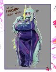 2026 2_horns anthro arm_tuft belly big_breasts biped black_eyebrows black_eyes border boss_monster_(undertale) bovid breasts brown_text caprine closed_smile clothed clothed_anthro clothed_female clothing digital_drawing_(artwork) digital_media_(artwork) ear_tuft english_text eyebrows eyewear fangs female fingers floppy_ears fur fur_tuft glasses goat grey_background head_tuft heart_symbol hi_res horn iris leg_tuft light_body light_fur looking_at_viewer lop_ears mammal mature_anthro mature_female mouth_closed multicolored_clothing multicolored_robe navel_outline outline overweight overweight_anthro overweight_female petrichoir portrait print_clothing print_robe profanity pupils red_eyewear red_glasses robe simple_background smile smiling_at_viewer solo standing teeth text thick_thighs thigh_tuft thin_eyebrows three-quarter_portrait three-quarter_view toriel tuft undertale_(series) wearing_glasses white_body white_ears white_fur white_horn white_outline white_pupils white_sclera