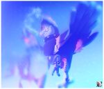 3d_(artwork) animal_genitalia anthro avian bedroom_eyes bird border bracelet cigarette cigarette_in_mouth cigarette_smoke claws cloaca cloacal cloacal_penis collar cuffs_(clothing) digital_media_(artwork) ear_piercing ear_ring feathers folded_wings genitals jewelry looking_at_viewer looking_back looking_back_at_viewer male mick_(varietyofgrubs) mohawk narrowed_eyes object_in_mouth penis piercing raised_leg raised_tail ring ring_piercing seductive smoke smoking solo spiked_bracelet spiked_collar spikes spiral_penis tail turaco varietyofgrubs white_border wings
