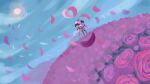 16:9 anthro blush brother_(lore) brothers_(lore) canid canine canis clothed clothing detailed_background duo epic_games fennix_(fortnite) flower fortnite fox fur hi_res incest_(lore) kissing male male/male mammal orange_body orange_fur pinumontbalou plant romantic romantic_ambiance romantic_couple rose_(flower) sibling_(lore) sun volpez_(fortnite) white_body white_fur widescreen