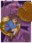  2others 3girls 5boys ahoge alphys asgore_dreemurr asriel_dreemurr bandaged_leg bandages bandaid bandaid_on_face beard boots brown_hair chara_(undertale) closed_eyes commentary_request dande_lion2604 english_text facial_hair flower flowey_(undertale) frisk_(undertale) furry furry_female furry_male heart highres jewelry locket multiple_boys multiple_girls multiple_others papyrus_(undertale) pendant photo_(object) sans_(undertale) short_hair shorts sparkle striped_clothes striped_sweater sweater toriel undertale undyne utdr_(toby_fox) yellow_flower 