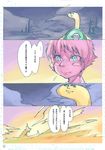  bigger_version_at_the_source blue_eyes comic female fur japanaese_text kemono lagomorph mammal pink_fur rabbit text translation_request 黒井もやもや 