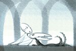 2026 2_horns ambiguous/ambiguous ambiguous_gender anthro archway arthropod black_body black_eyes black_tentacles cloak clothed clothed_anthro clothing digital_media_(artwork) digital_painting_(artwork) duo father_(lore) father_and_child_(lore) holding_face hollow_knight_(character) hollow_knight_(franchise) horn incest_(lore) looking_up_at_another male_(lore) monz_tw nonbinary_(lore) nude_taur octopus_taur octopus_tentacles painting_(artwork) pale_king_(hollow_knight) parent_(lore) parent_and_child_(lore) pure_vessel_(hollow_knight) raised_head simple_background suckers taur team_cherry tentacles textured_background vessel_(species) white_body white_cloak white_clothing white_head