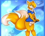  anthro balls blue_eyes blush butt canine circumcised clothing erection footwear fox girly humanoid_penis male mammal miles_prower moneychan multiple_tails nude penis shoes shy solo sonic_(series) vein veiny_penis wide_hips 