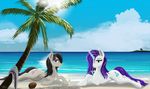  2015 blue_eyes cutie_mark duo earth_pony equine female friendship_is_magic hair horn horse long_hair mammal my_little_pony octavia_(mlp) open_mouth pony purple_eyes purple_hair rarity_(mlp) safe unicorn warfost 