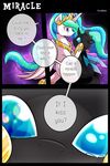  2015 changeling comic crying dialogue english_text equine female feral friendship_is_magic fur hair horn mammal my_little_pony open_mouth princess_celestia_(mlp) purple_eyes royalty sad tears teeth text vavacung winged_unicorn wings 