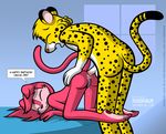 anal anal_penetration cheetah cub feline female incest karavan krezz male male/female mammal nude penetration school_days sex text young 