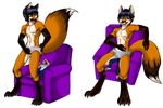  canine crush fox human macro mammal micro sckhar_leviathan sitting 