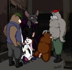  bear cum cum_in_mouth cum_inside cum_on_face domination fellatio forced gangbang group group_sex lagomorph lufeed mammal oral public rabbit rape rat rodent sex walrus 