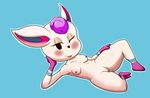  aku_no_novi animal_crossing anthro blush breasts cervine deer diana_(animal_crossing) female hair inviting looking_at_viewer mammal nintendo nipples nude presenting presenting_breasts presenting_pussy pussy smile solo spread_legs spreading video_games 