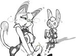  animal_crossing big_breasts blanca_(animal_crossing) blush breass breasts cat clothing cum dickgirl duo erection feline francine_(animal_crossing) intersex mammal masturbation nintendo nipples one_eye_closed open_mouth penis roy_mccloud video_games 