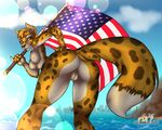  4thjuly americaday azaleesh beach bikini butt canine cheetah clothing copperback01 feline flag fox hybrid invalid_tag kiku leopard mammal nipples nude patriotism politics sea seaside skyline smiles swimsuit united_states_of_america water 