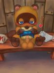  &lt;3 animal_crossing cum male mammal nintendo penis reuben_(artist) solo tanuki tom_nook_(animal_crossing) video_games 