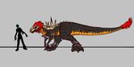  alorix concept dinosaur feathers rex theropod undead vendetta zombie 