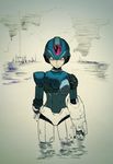  gradient gradient_background koto_(coto) rockman rockman_x traditional_media x_(rockman) 