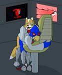  anal anal_penetration avian bird canine clothing cum cum_in_ass cum_inside duo falco_lombardi falcon fox fox_mccloud gipbandit humanoid_penis internal male male/male mammal nintendo one_eye_closed pants pants_around_ankles pants_down penetration penis sex star_fox video_games 