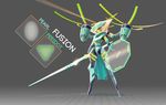  female fusion pearl_(steven_universe) peridot_(steven_universe) rubendevela shield solo steven_universe 