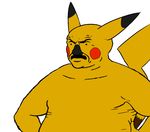  aqua_teen_hunger_force facial_hair male mustache nintendo overweight pikachu pok&eacute;mon solo video_games 