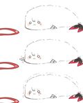  :3 animalization hairband_removed itomugi-kun kantai_collection seal shoukaku_(kantai_collection) solo tears trembling 