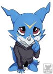  baunilha clothing digimon hoodie male penis submissive veemon 