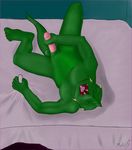  anthro balls bed erection eyes_closed humanoid_penis lying male malix12 masturbation nude on_back open_mouth penis reptile scalie solo spread_legs spreading tongue 