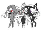  aadink blush butt_stroke knuckles_the_echidna rouge_the_bat shadow_the_hedgehog sonic_(series) tongue 