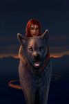  canine dog female goodwolf human latex_(artist) mammal wolf 