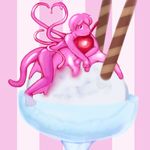  alien ambiguous_gender cherry food goo ice_cream invalid_color kerespup slime tentacles 