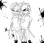  callie_(splatoon) clothed clothing duo female glo-in-the-dark hand_on_hip humanoid inkling looking_at_viewer marie_(splatoon) nintendo splatoon video_games 