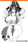  armpits arms_up bouncing_breasts breasts center_opening cleavage curvy fatal_fury groin high_ponytail huge_breasts light_smile long_hair looking_at_viewer monochrome no_bra pelvic_curtain rebis revealing_clothes shiranui_mai sideboob simple_background solo strap_gap sweat the_king_of_fighters thick_thighs thighs white_background wide_hips 
