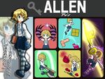  alice_mare allen_llewellyn axe bangs book character_name commentary_request final_smash glowing glowing_eyes highres holding jumping key male_focus outline pantyhose parody shan_grila silhouette solo super_smash_bros. symbol throwing weapon zoom_layer 