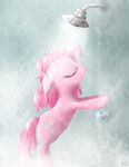  equine female feral friendship_is_magic horse mammal mlpanon my_little_pony pinkie_pie_(mlp) pony shower solo 