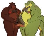  alligator balls bear belly chub cum difference docking fatfur fatpad fupa fuzzy grin hairy male male/male mammal moobs musclechub nipples obese overweight penis precum reptile scalie size tcw uncut 