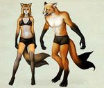  2015 anthro canine clothing duo emily_stepp female fox invalid_color male mammal vahaos 