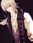  fire_emblem fire_emblem_if joker_(fire_emblem_if) long_hair low_ponytail male_focus purple_eyes rusuban solo white_hair 