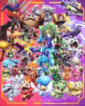  :3 arm_cannon armarouge bellibolt black_eyes black_sclera blade_arm blue_eyes border bright_pupils buck_teeth ceruledge cetitan cetoddle charcadet claws closed_mouth coin colored_sclera commentary crocalor cyclizar english_commentary fangs farigiraf fidough finizen fire fire_bird_(skeledirge) flaming_eyes floragato fuecoco gimmighoul gimmighoul_(chest) grafaiai greavard highres kelvin-trainerk klawf koraidon lechonk meowscarada miraidon multicolored_eyes non-humanoid_robot nostrils o_o open_mouth orange_eyes outline paldean_wooper pawmi pink_eyes pokemon pokemon_(creature) pokemon_focus purple_eyes purple_fire quaquaval quaxly quaxwell red_eyes robot sharp_teeth shroodle skeledirge smile smoliv sprigatito starter_pokemon_trio tadbulb tandemaus tarountula teeth tinkatink twitter_username two-tone_background two-tone_eyes wavy_mouth weapon white_outline white_pupils wiglett yellow_eyes yellow_sclera 