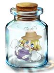  bad_id bad_pixiv_id bottle chibi in_bottle in_container minigirl moriya_suwako solo submerged surprised takatsuki_ichi touhou water 