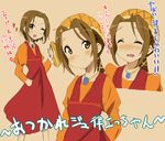  agenasu brown_eyes brown_hair cosplay costume juliet_capulet juliet_capulet_(cosplay) k-on! romeo_and_juliet short_hair tainaka_ritsu translated wig 