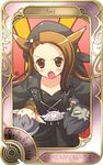  brown_eyes brown_hair character_request cosplay final_fantasy final_fantasy_xiv hand_puppet idolmaster idolmaster_(classic) idolmaster_2 long_hair mame-p minase_iori parody pointy_ears puppet solo 