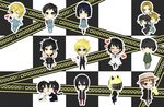  celty_sturluson chibi durarara! heiwajima_kasuka kadota_kyohey karisawa_eria kida_masaomi kishitani_shinra orihara_izaya orihara_kururi orihara_mairu ryuugamine_mikado sonohara_anri togusa_saburou twins yumasaki_walker 