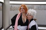  bleach cosplay hitsugaya_toushirou matsumoto_rangiku non-asian photo real 