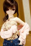  :3 brown_eyes brown_hair doll highres kousaka_tamaki long_hair niiduma photo solo to_heart_2 volks_dd xqs 