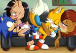  breasts canine cowgirl feline female fox hedgehog invalid_tag lynx male mammal nicole sally_acorn sonic_(series) sonic_the_hedgehog the_dark_mangaka vaginal 