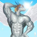  abs bada-butterfly biceps dragon hat legendz muscles nude pose shiron 