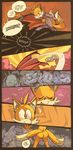  2014 anthro butt canine clothing comic edtropolis fox magic_trick magician male mammal miles_prower sonic_(series) undressing 