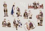  backpack bag bandaged_arm bandages barefoot beads blue_hair breasts cape dark_skin facepaint father_and_daughter female_my_unit_(fire_emblem_if) fire_emblem fire_emblem_if gloves green_hair hair_between_eyes hair_ornament hair_ribbon hairband kanna_(fire_emblem_if) kanna_(male)_(fire_emblem_if) long_hair mask mask_on_head medium_breasts midoriko_(fire_emblem_if) midriff multiple_boys multiple_girls my_unit_(fire_emblem_if) ninja orochi_(fire_emblem_if) pointy_ears red_hair ribbon rinka_(fire_emblem_if) short_hair silas_(fire_emblem_if) strapless suzukaze_(fire_emblem_if) tubetop very_long_hair white_hair 