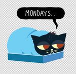  bed blanket cat english_text feline female lying mae mae_nitw mammal mondays... night_in_the_woods nitw text 