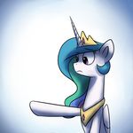  2015 anticularpony equine female feral friendship_is_magic horn mammal my_little_pony princess_celestia_(mlp) solo winged_unicorn wings 