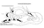  armorine canine collar dragon drooling inter_species mammal master_pet nude panting saliva text 