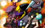  chimecho crobat fuya_(tempupupu) gen_1_pokemon gen_2_pokemon gen_3_pokemon gen_4_pokemon muk nintendo original pokemon pokemon_(creature) rhyperior seviper umbreon 